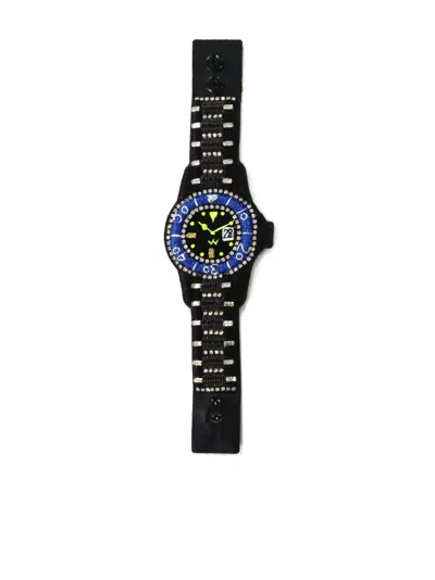 Walter Van Beirendonck Dive Armband In Black