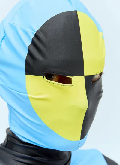 Walter Van Beirendonck Dummy Morph Mask In Blue