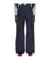 Walter Van Beirendonck Navy Space Trousers In Black