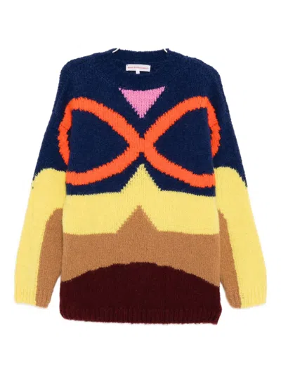 Walter Van Beirendonck Face Jumper In Multi