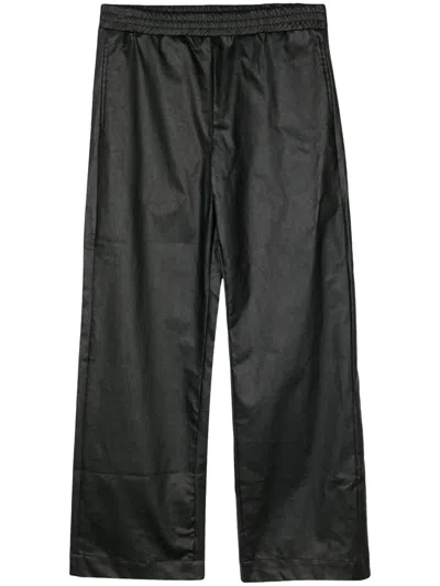 Walter Van Beirendonck Graphic-print Elasticated-waist Trousers In Black
