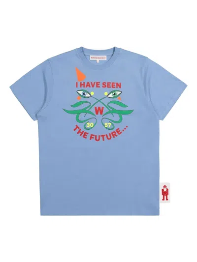 Walter Van Beirendonck I Have Seen The Future T-shirt In Blue