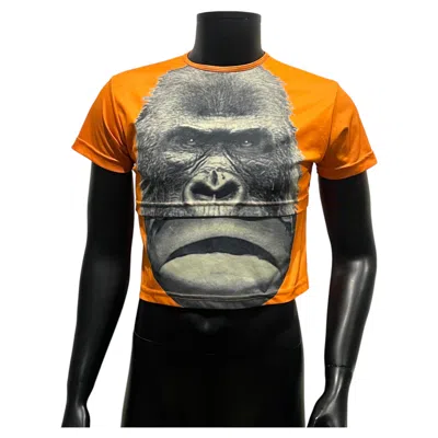 Pre-owned Walter Van Beirendonck Iconic W&lt (wild & Lethal Trash) Short Gorilla Top By  In Brown
