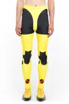 Walter Van Beirendonck Dummy Bike Leggings In Yellow