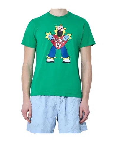 WALTER VAN BEIRENDONCK WALTER VAN BEIRENDONCK LOGO GRAPHIC T-SHIRT
