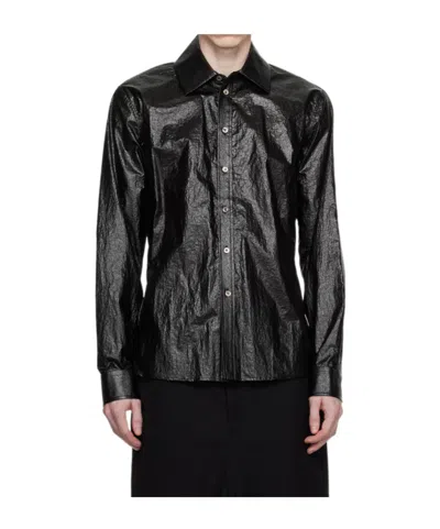 Walter Van Beirendonck Black Star Shirt In Cc16 Black