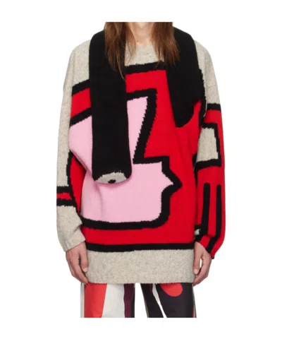WALTER VAN BEIRENDONCK LONG-SLEEVED SWEATER
