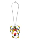 Walter Van Beirendonck Love Jewel Necklace In Black