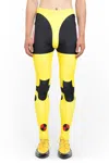 Walter Van Beirendonck Dummy Bike Leggings In Yellow