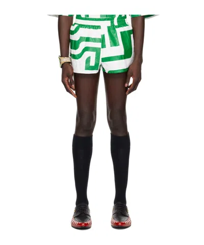 WALTER VAN BEIRENDONCK PRINTED SHORTS