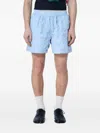 Walter Van Beirendonck Quilted Shorts In Blue