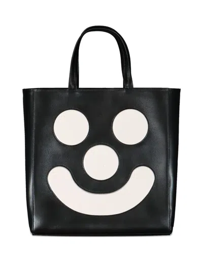 Walter Van Beirendonck Smile Leather Tote Bag