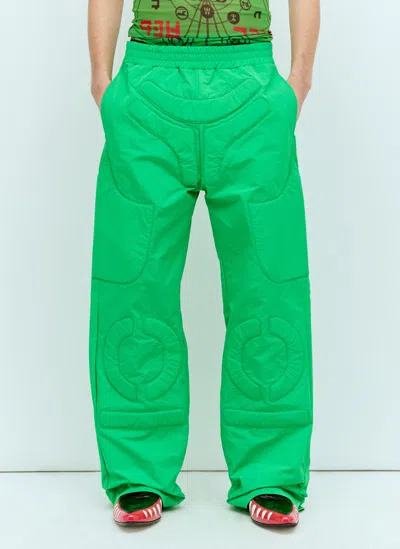 Walter Van Beirendonck Space Trousers In Green