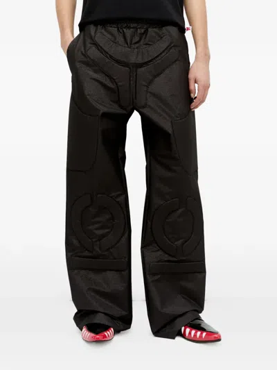 Walter Van Beirendonck Space Trousers In Blue