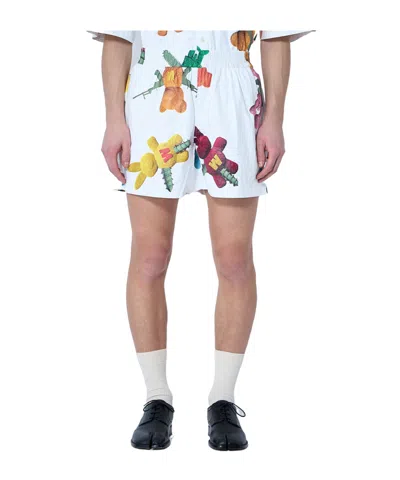 WALTER VAN BEIRENDONCK WALTER VAN BEIRENDONCK STAR PATTERN SHORTS