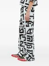 Walter Van Beirendonck Star Trousers In Black