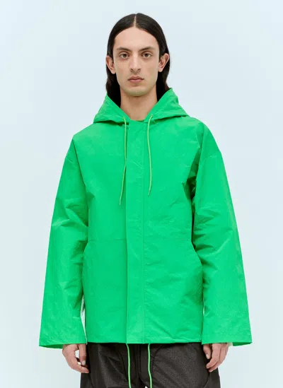 Walter Van Beirendonck Stop Hooded Jacket In Multi