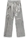 Walter Van Beirendonck Straight-leg Trousers In Silver