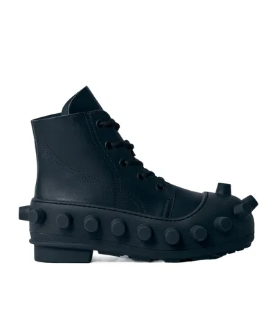 Walter Van Beirendonck Stud-embellished Boots In Black