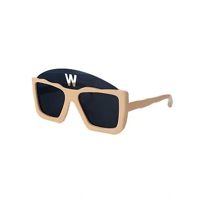 Pre-owned Walter Van Beirendonck Sunglasses  Ss2010 Cream Acetate Square Original