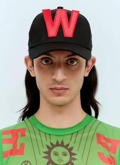 Walter Van Beirendonck W Baseball Cap In Black