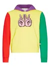 Walter Van Beirendonck W-peace Hooded Sweatshirt In Multi