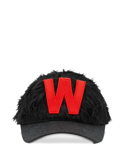 Walter Van Beirendonck Wild W Baseballkappe In Black
