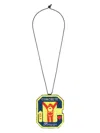 Walter Van Beirendonck X Concrete 25y Forever Halskette In Gelb