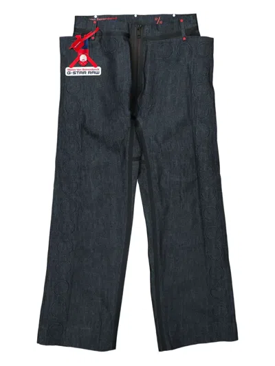 WALTER VAN BEIRENDONCK X G-STAR RAW EMBELLISHED JEANS