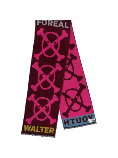 Walter Van Beirendonck Youth Graphic-print Scarf In Multi