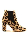 Walter Violet Botines - Estampado Animalier In Animal Print