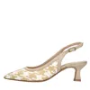 Walter Violet With Heel Multicolour In Multicolour