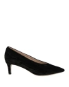 Walter Violet Woman Pumps Black Size 7.5 Textile Fibers