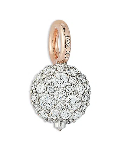 Walters Faith 18k Gold Diamond Oc X Wf Pebble Charm