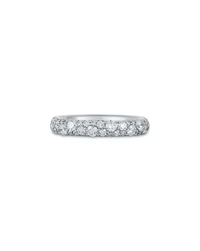 Walters Faith 18k White Gold Oc Xwf Diamond Cluster Band In Metallic