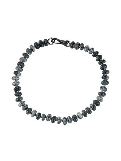 Walters Faith Beaded Agate Bracelet In Gray