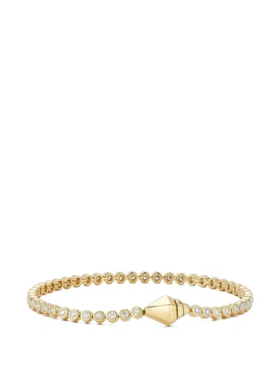 Walters Faith Bezel Diamond Tennis Bracelet In Gold