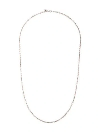 Pre-owned Walters Faith Chain Necklace, 24" In Multicolor