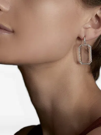 Walters Faith Crystal And Diamond Earrings In Pink