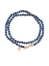 Walters Faith Lapis Beaded Wrap Bracelet In Blue
