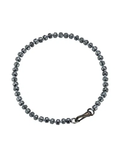 Walters Faith Polished Beaded Bracelet In Metallic
