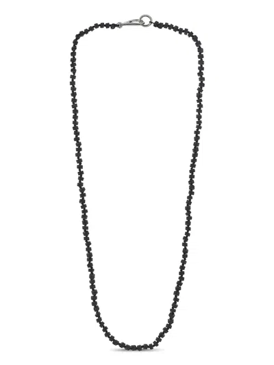 Walters Faith Silver Lava Necklace In Brown