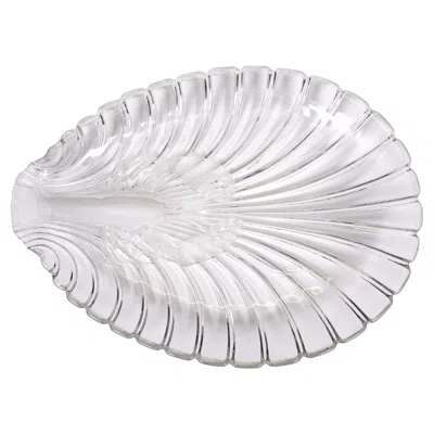 Pre-owned Walther Glass Mid-century Modern  Lobster Dish, Germany, 1978 In Gray