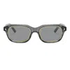 Walton & Mortimer Men's  No.28 Bulletproof Moon Grey Sunglasses In Gray