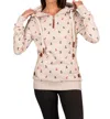 Wanakome Ivy Anchor Hoodie In Heather Oatmeal In Multi