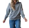 Wanakome Padma Pullover In Grey In Gray