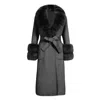 Wanan Touch Coat Lebonè Black Mixed Cashmere