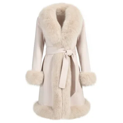 Wanan Touch Coat Liberty Beige Mixed Cashmere