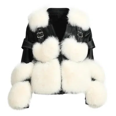 Wanan Touch Herby Black Leather Jacket