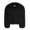 Wanan Touch Loyenne Black Coat In Lambskin